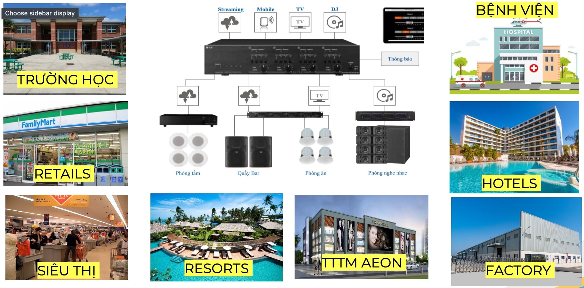 Hệ thống âm thanh thông báo PA là gì? Cấu tạo hệ thống âm thanh