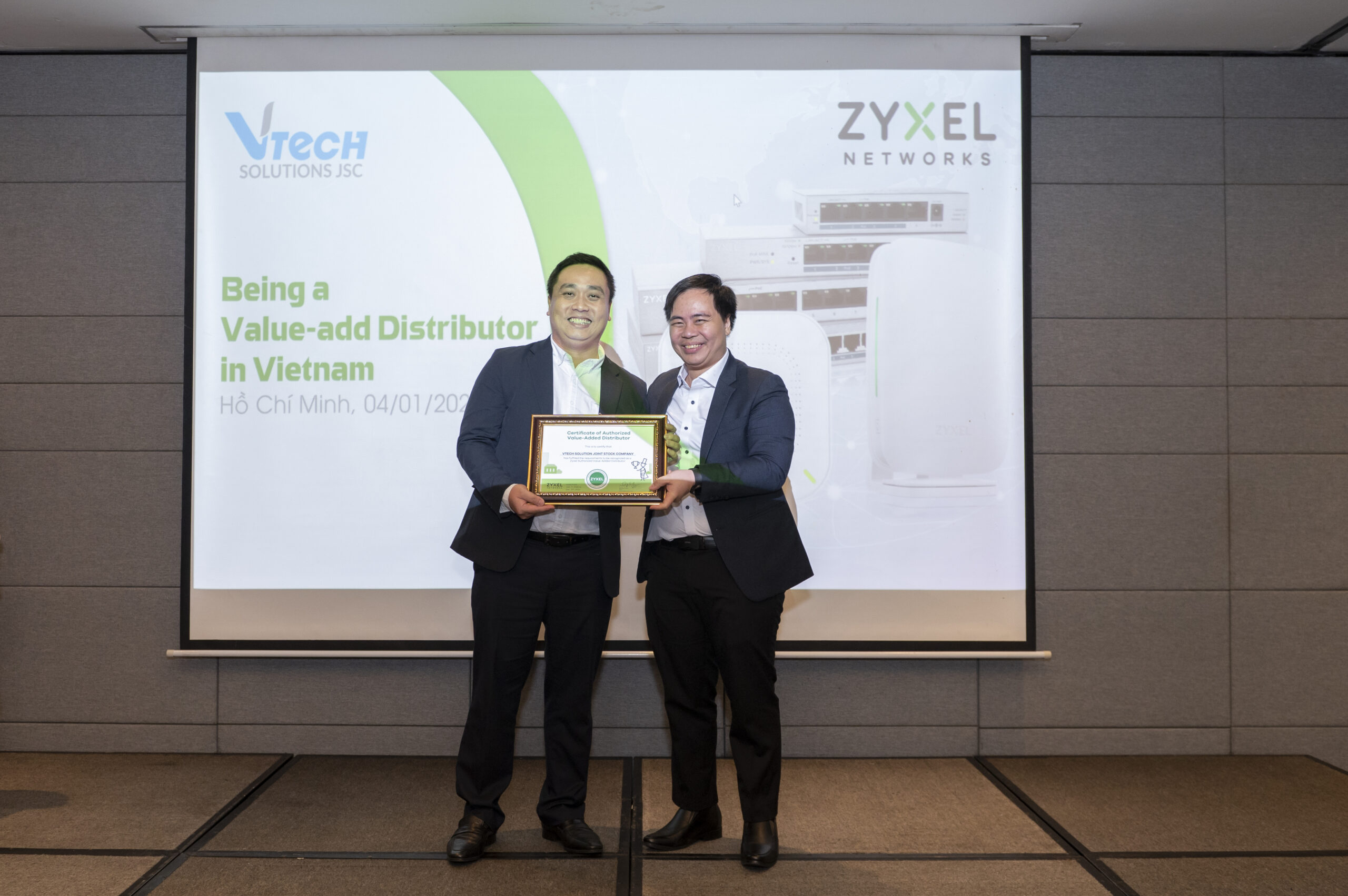 VTech trở thành nhà phân phối chính thức của ZYXEL