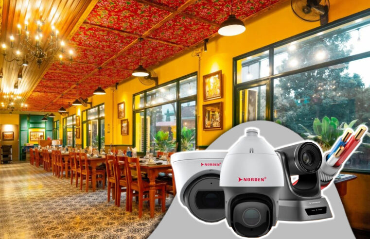 Sơ đồ hệ thống camera cho nhà hàng