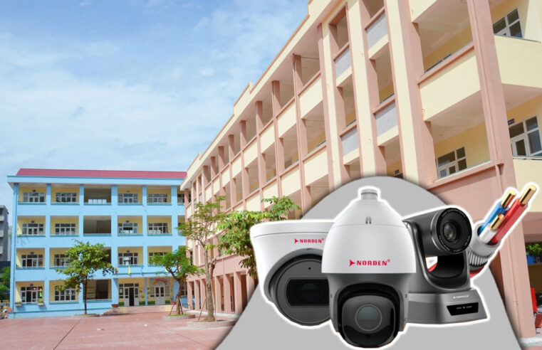 Sơ đồ hệ thống camera giám sát trường học
