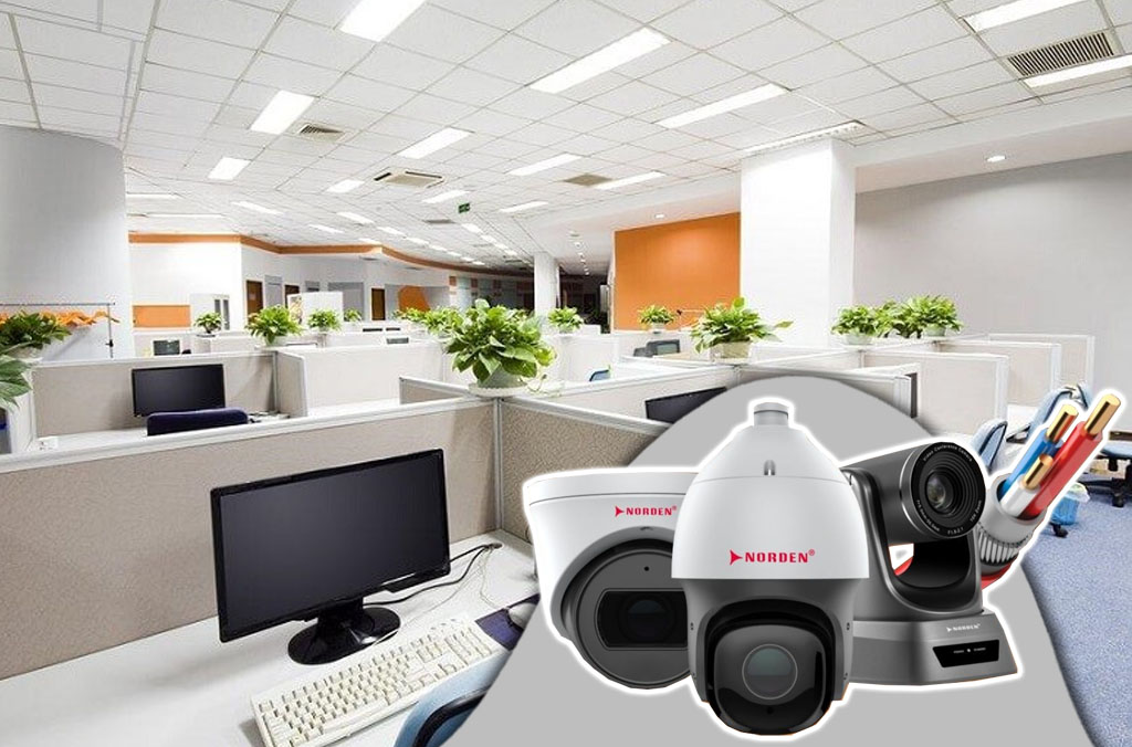 Sơ đồ hệ thống camera giám sát cho văn phòng